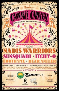 Cannabis Carnival - Poster