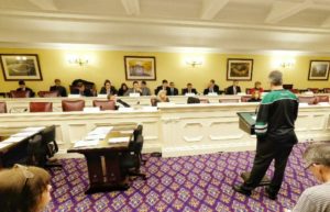 Andy Joseph testifying to Ohio House of Representatives