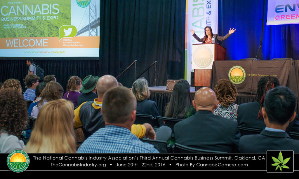 The National Cannabis Industry Associations's Cannabis Business Summit in Oakland, California