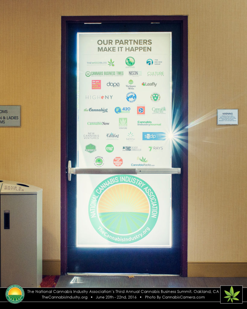 The National Cannabis Industry Associations's Cannabis Business Summit in Oakland, California.