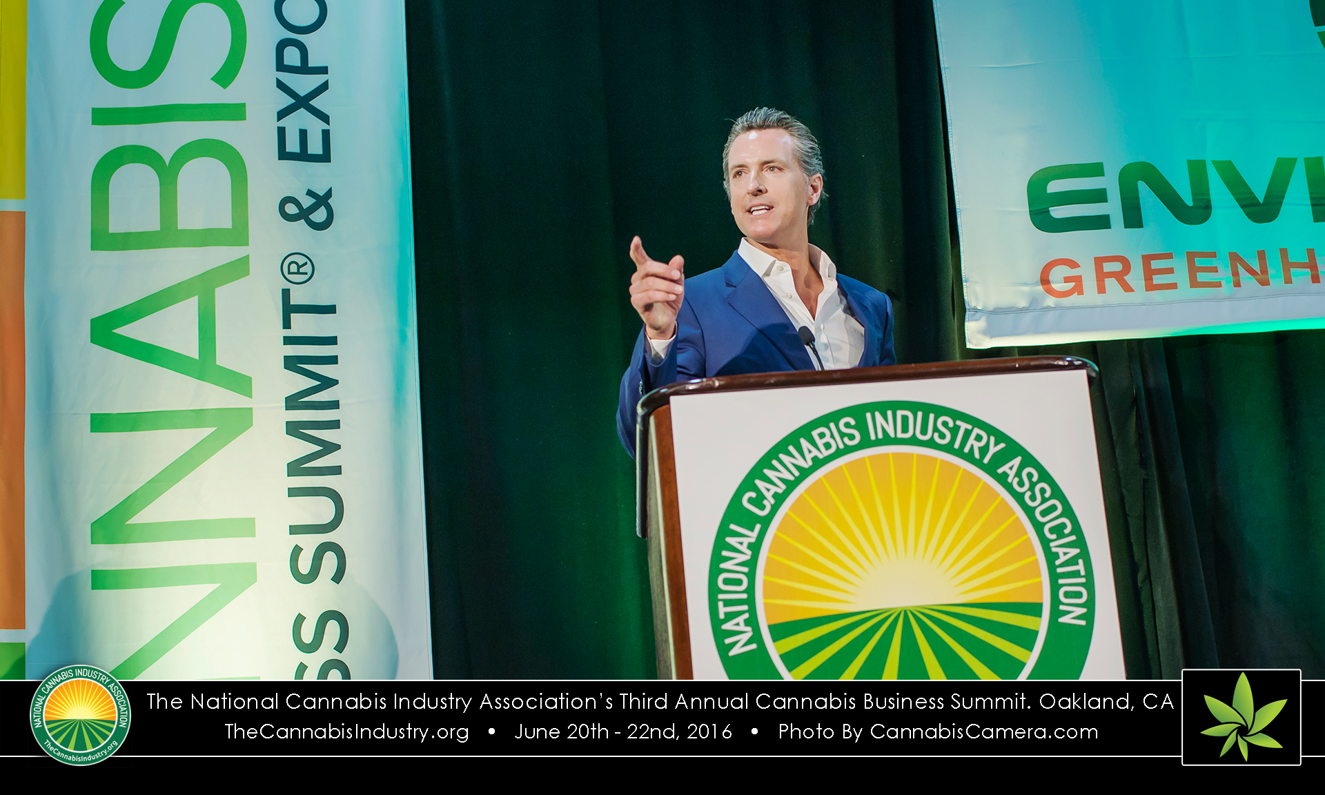 The National Cannabis Industry Associations's Cannabis Business Summit in Oakland, California