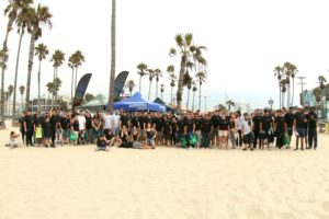 THC Design team, Beach Clean-Up with Surf Rider