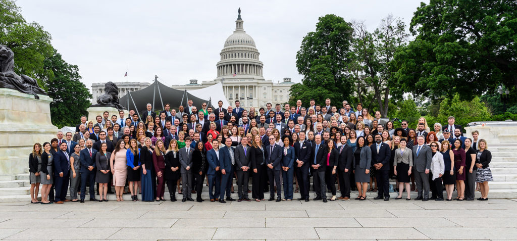Class Photo from NCIA's 2018 Cannabis Industry Lobby Days