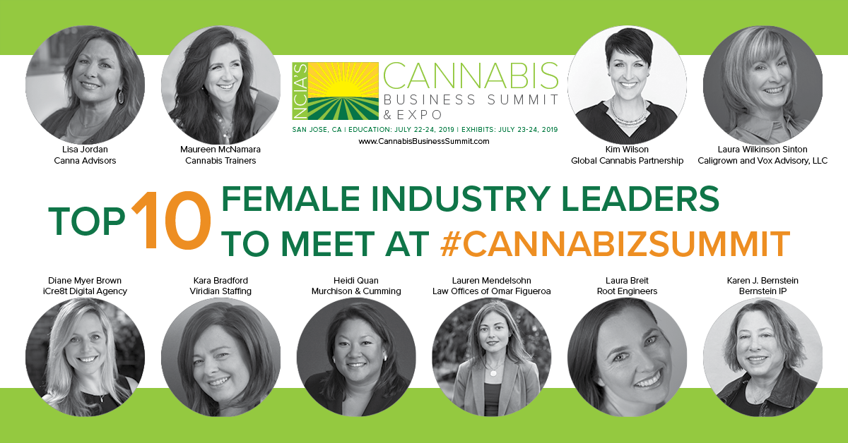 Top Ten Female Industry Leaders to Meet at #CannaBizSummit
