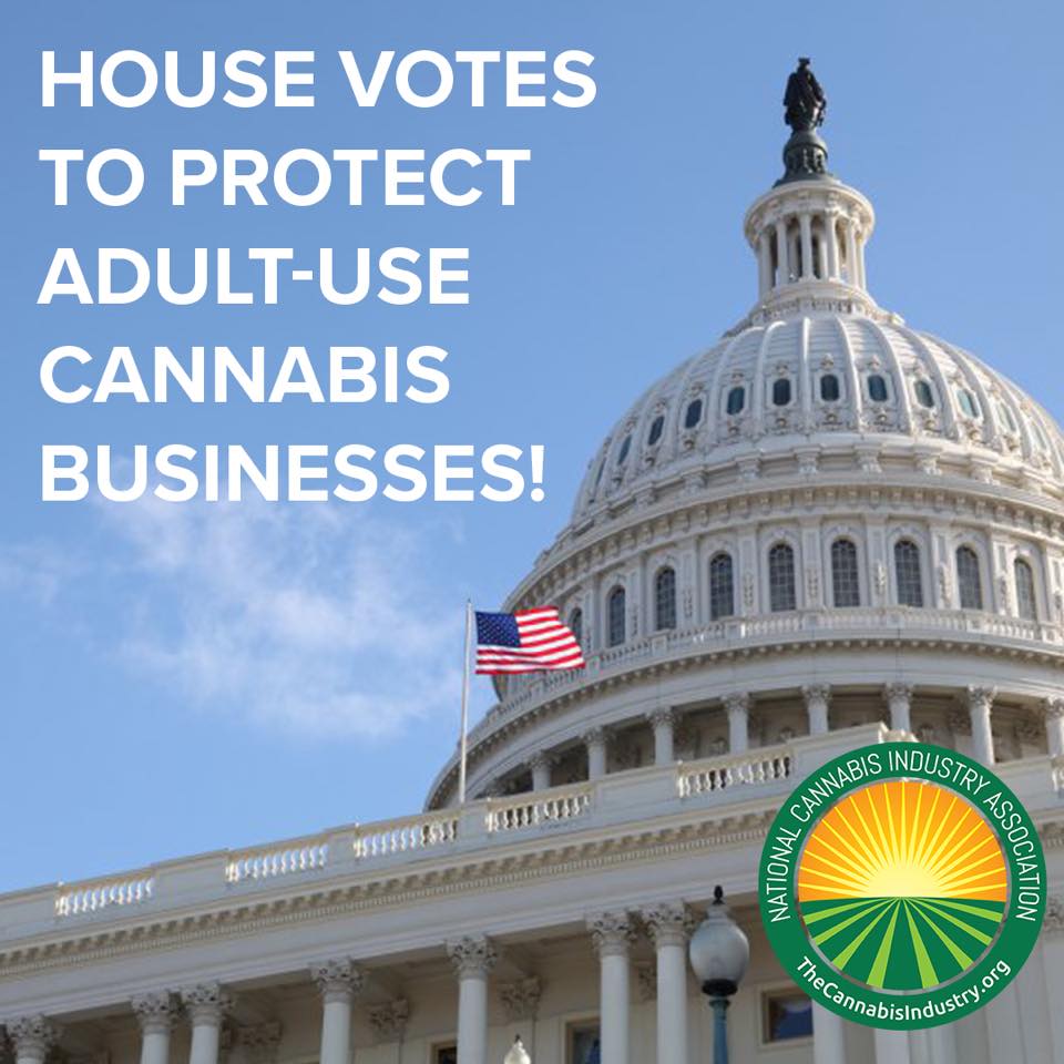 House of Representatives Approves Historic Measure Halting Federal Interference in State Cannabis Laws