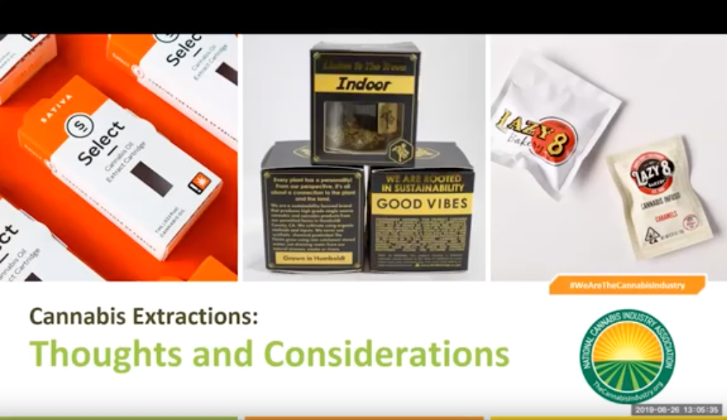 Watch The Webinar: Cannabis Extractions – Thoughts And Considerations