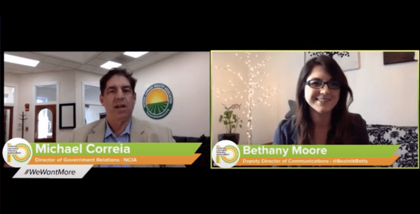 Video: NCIA Today – Special Episode with NCIA’s Michael Correia On The Historic MORE Act House Vote