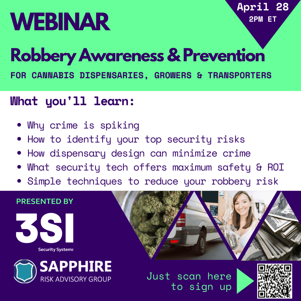 Webinar: Dispensaries have become a prime target for armed robberies and burglaries
