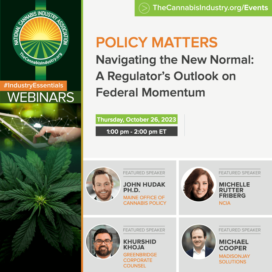 Navigating the New Normal: A Regulator’s Outlook on Federal Momentum | 10.26.23 | Policy Matters