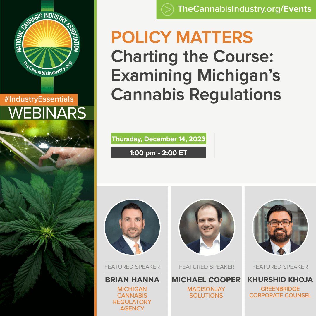 Charting the Course – Examining Michigan’s Cannabis Regulations | 12.14.23 | Policy Matters